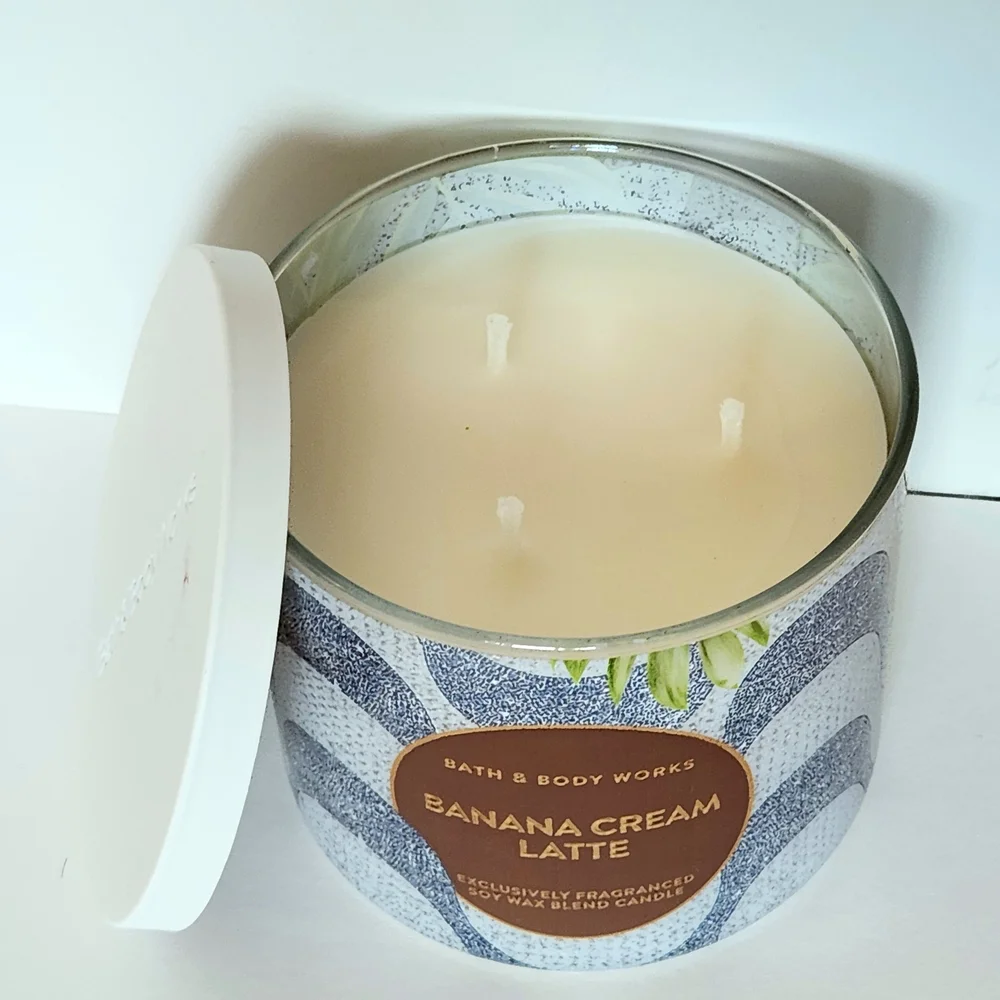Banana Cream Latte 3-Wick Candle